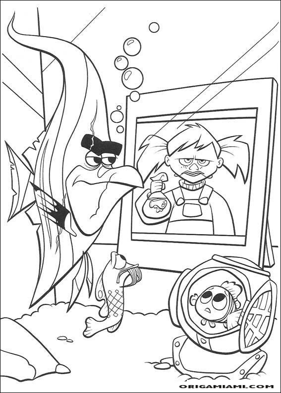 Finding Nemo coloring page (29)