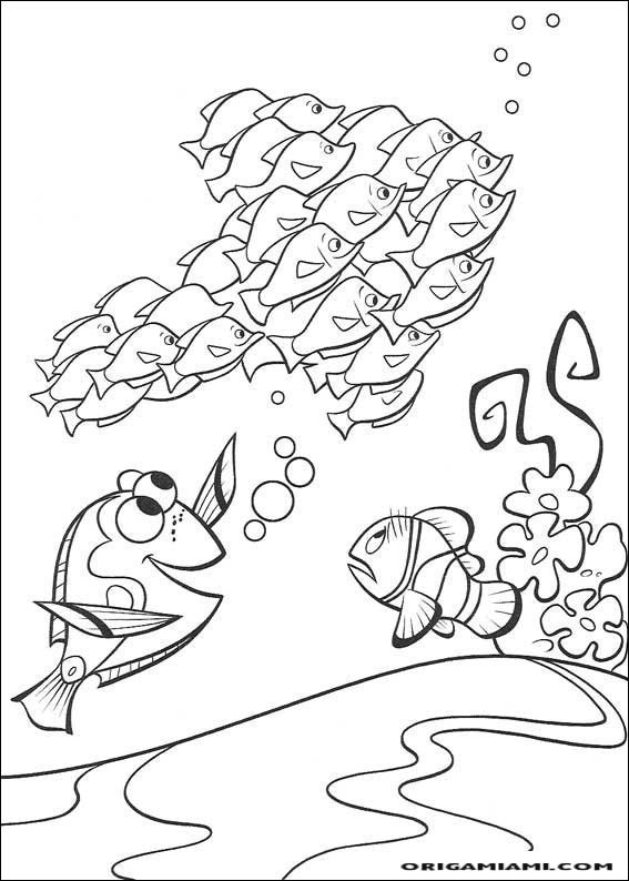 Finding Nemo coloring page (34)