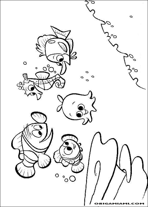 Finding Nemo coloring page (4)