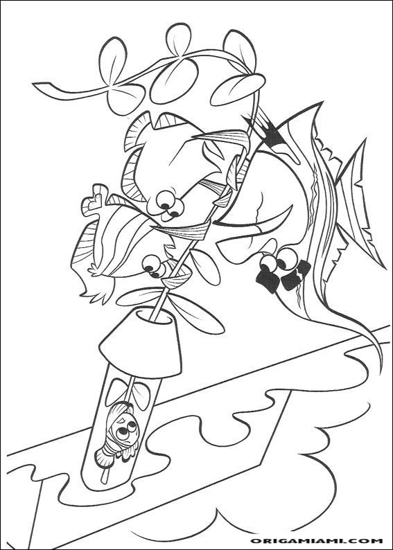 Finding Nemo coloring page (42)