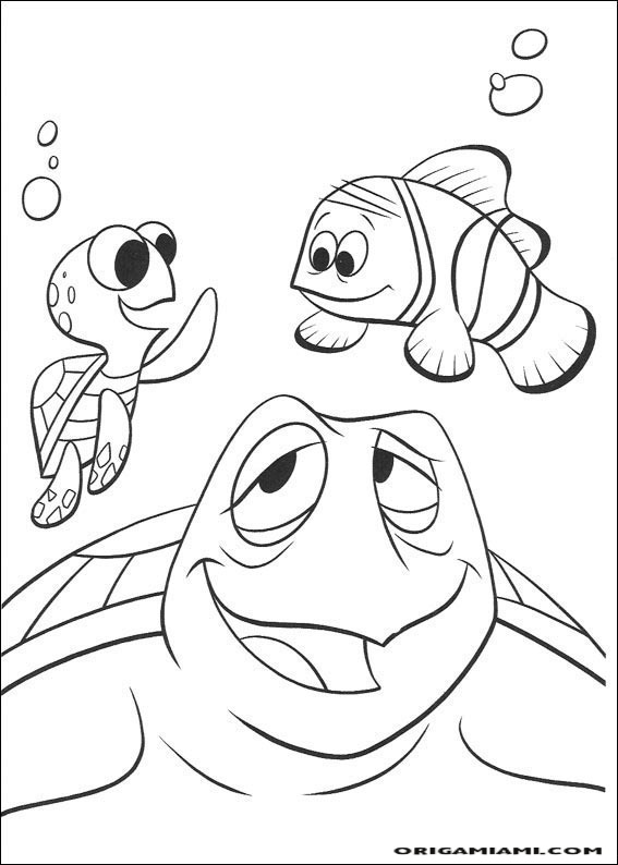 Finding Nemo coloring page (43)