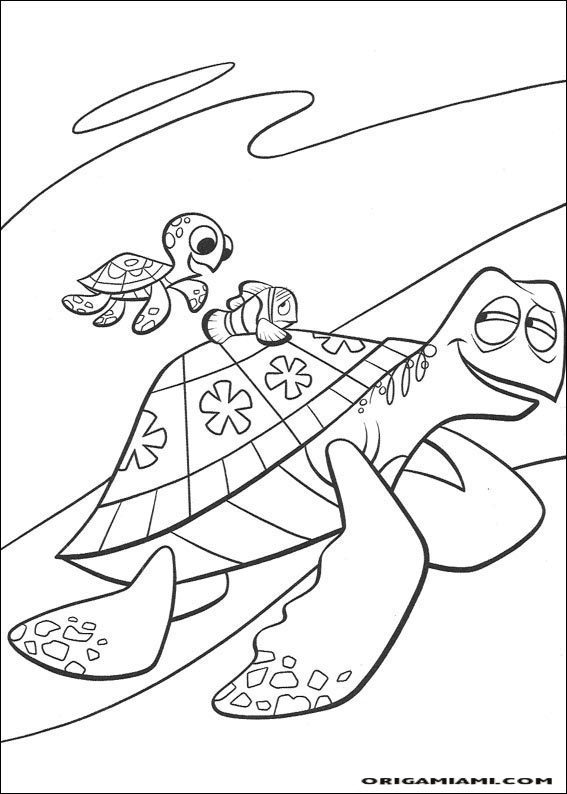 Finding Nemo coloring page (45)