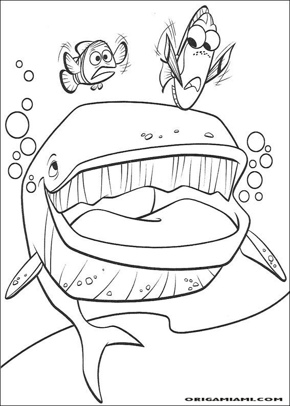 Finding Nemo coloring page (48)