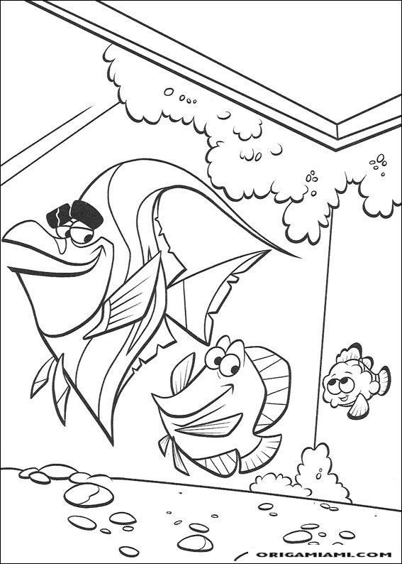 Finding Nemo coloring page (49)