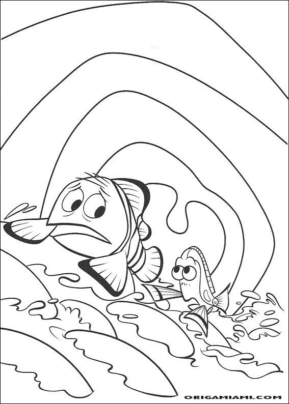 Finding Nemo coloring page (50)