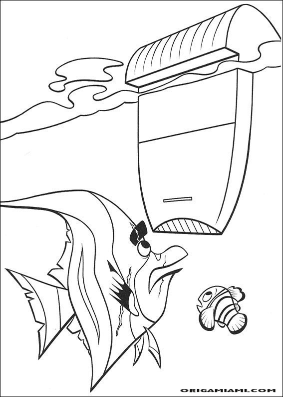 Finding Nemo coloring page (52)