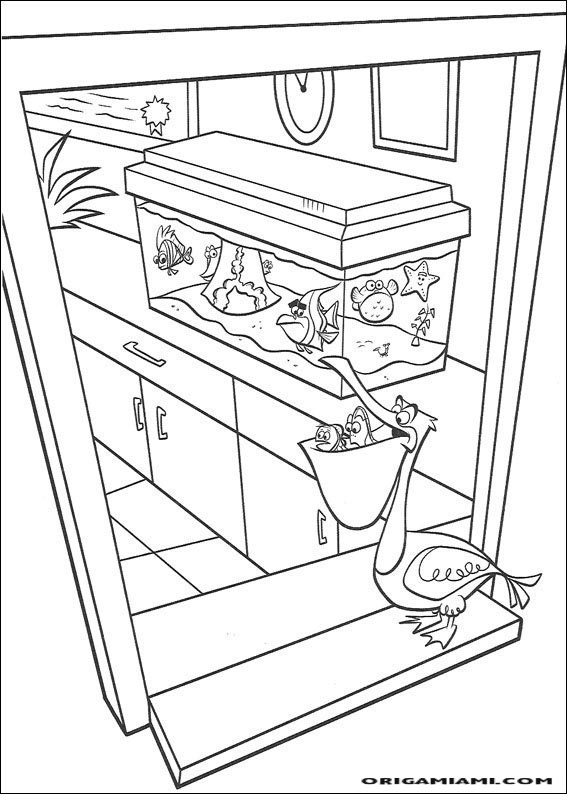 Finding Nemo coloring page (60)