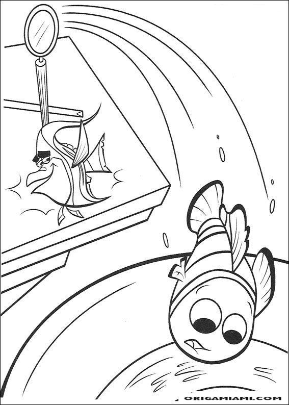 Finding Nemo coloring page (61)