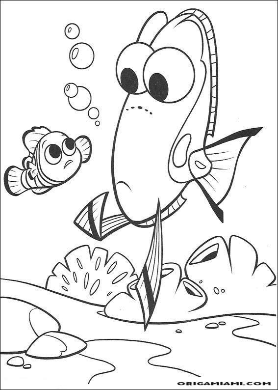 Finding Nemo coloring page (62)