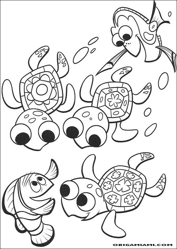 Finding Nemo coloring page (69)