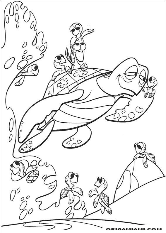 Finding Nemo coloring page (70)