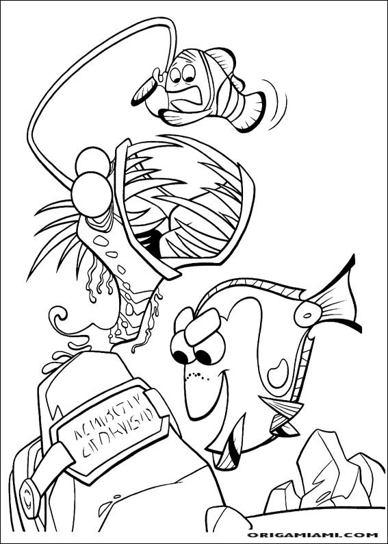 Finding Nemo coloring page (71)