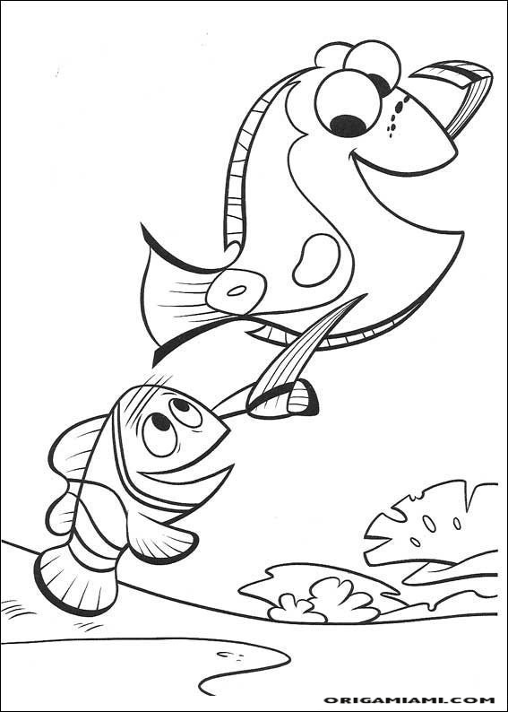 Finding Nemo coloring page (9)