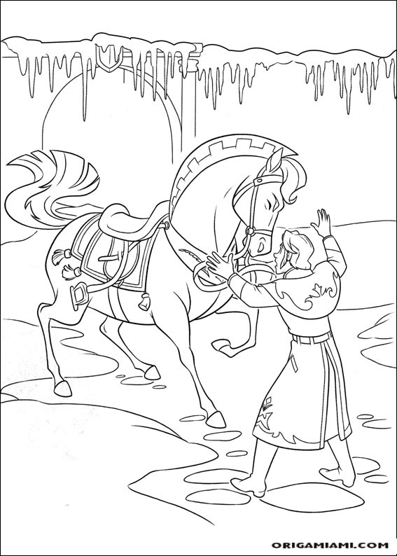 Frozen coloring page (26)