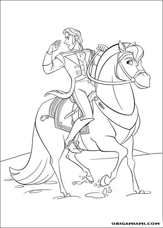 Frozen coloring page (27)