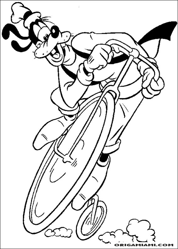 Goofy coloring page (27)