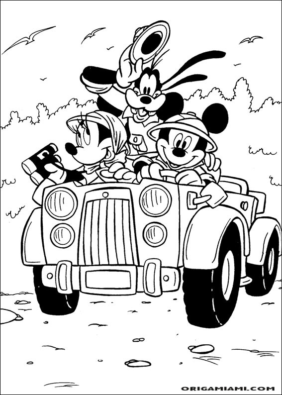 Goofy coloring page (31)