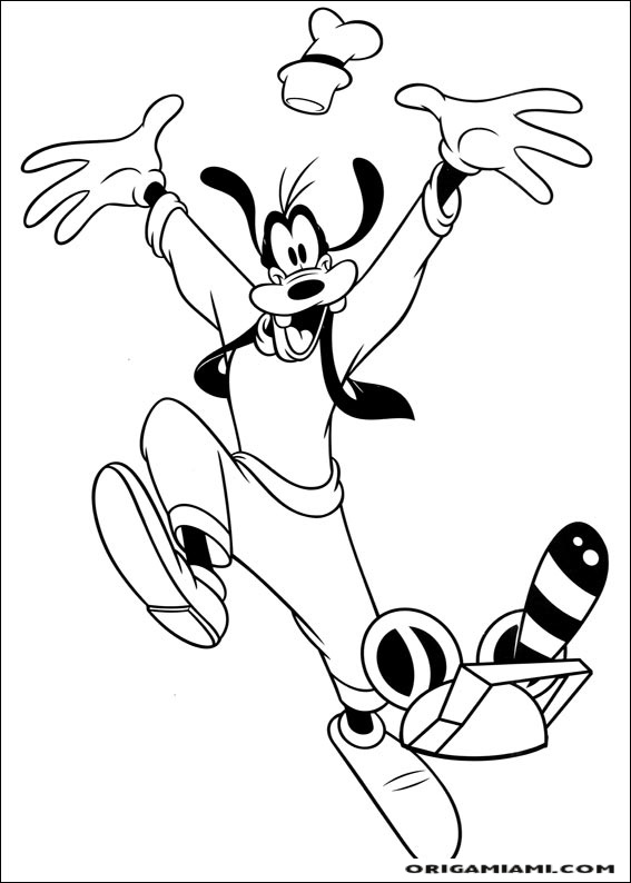 Goofy coloring page (41)