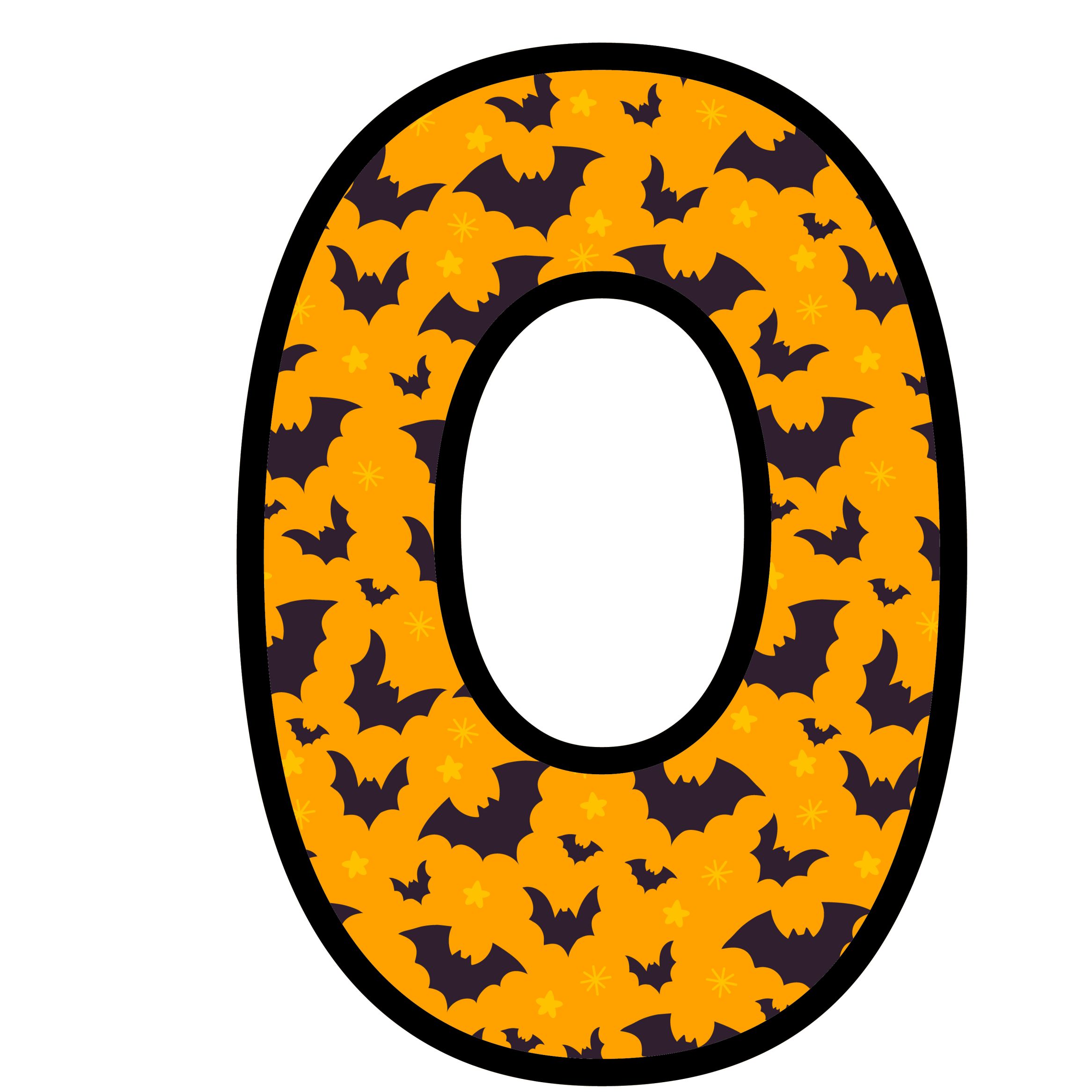 Halloween Bats Letters (15)