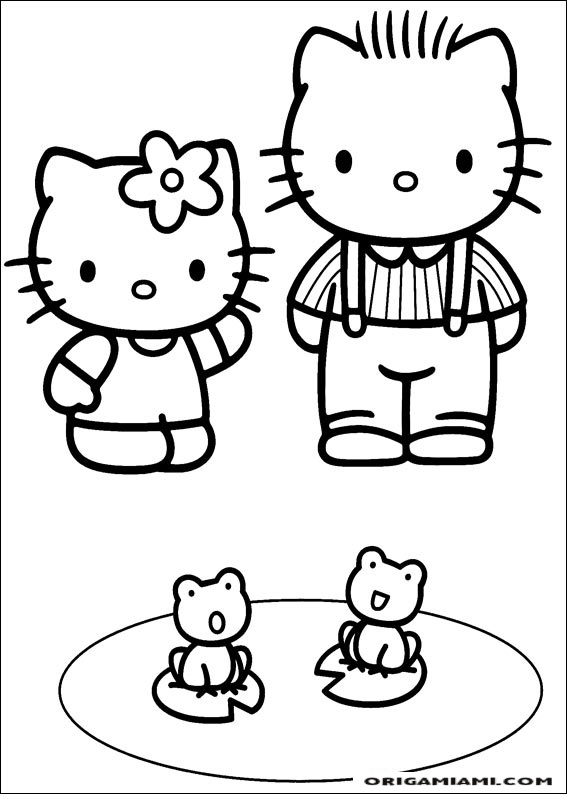 Hello Kitty coloring page (29)