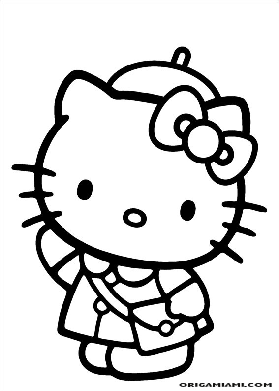 Hello Kitty coloring page (31)