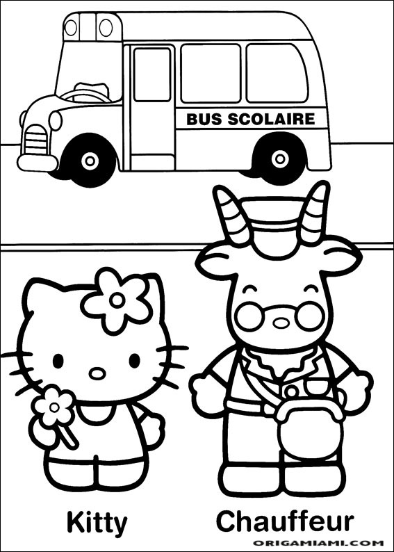 Hello Kitty coloring page (32)