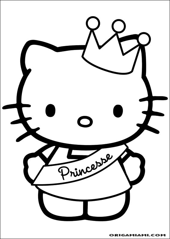 Hello Kitty coloring page (35)