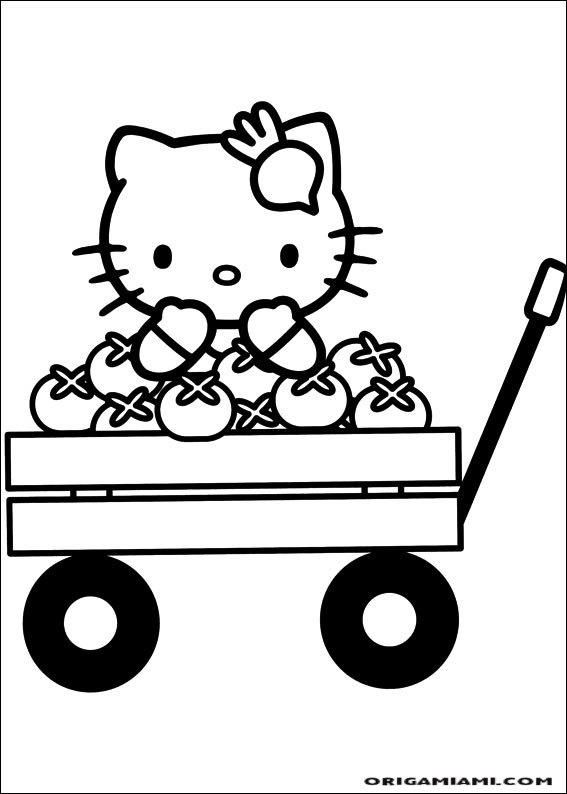 Hello Kitty coloring page (36)