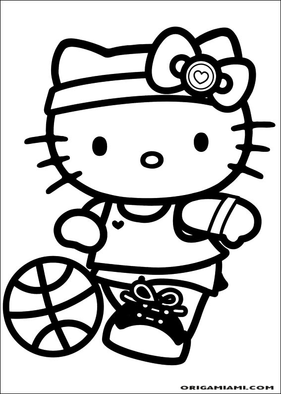 Hello Kitty coloring page (37)