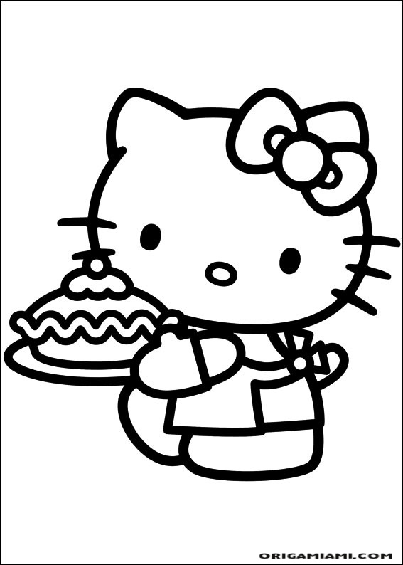 Hello Kitty coloring page (39)