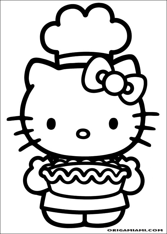 Hello Kitty coloring page (41)