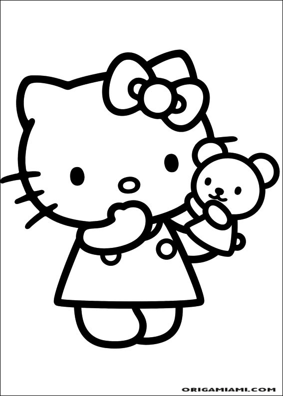 Hello Kitty coloring page (42)