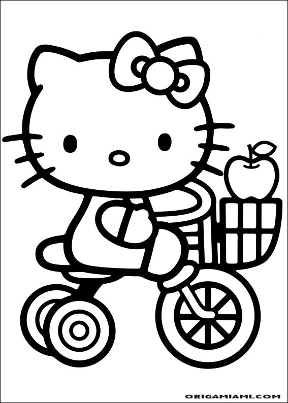 Hello Kitty coloring page (53)