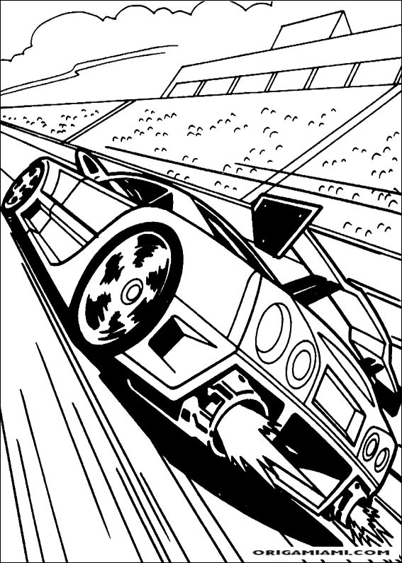 HotWheels coloring page (1)