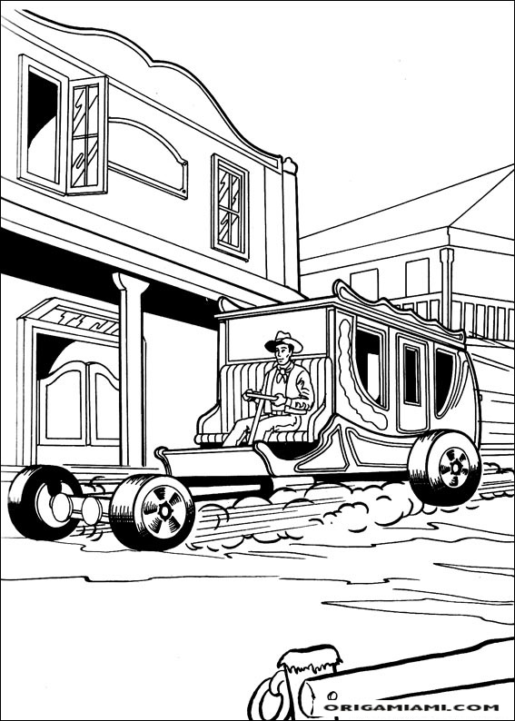 HotWheels coloring page (2)