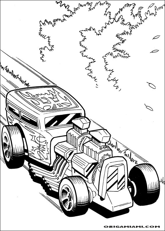 HotWheels coloring page (28)