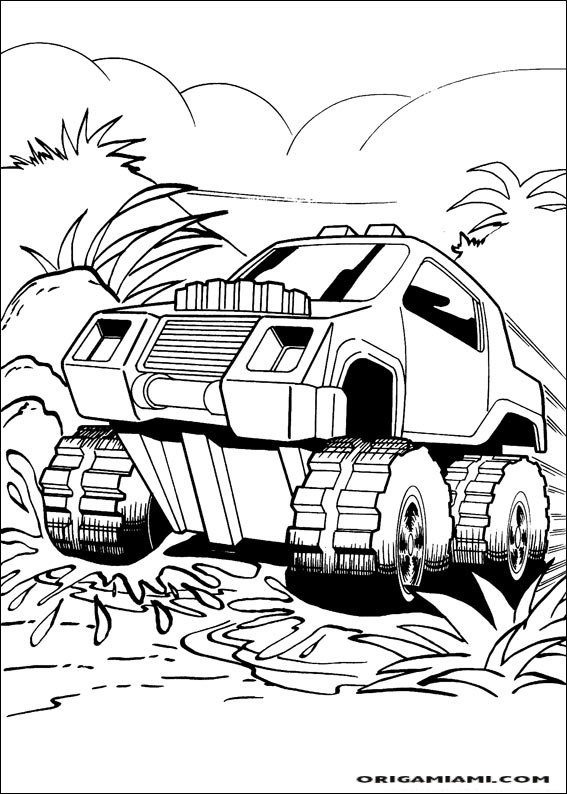 HotWheels coloring page (39)