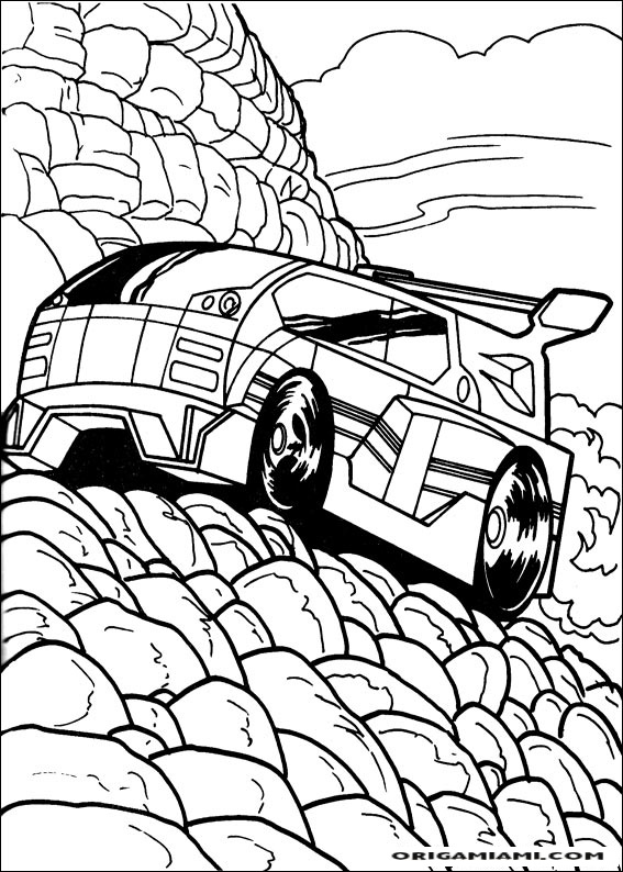 HotWheels coloring page (41)