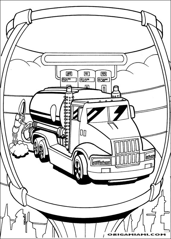 HotWheels coloring page (6)