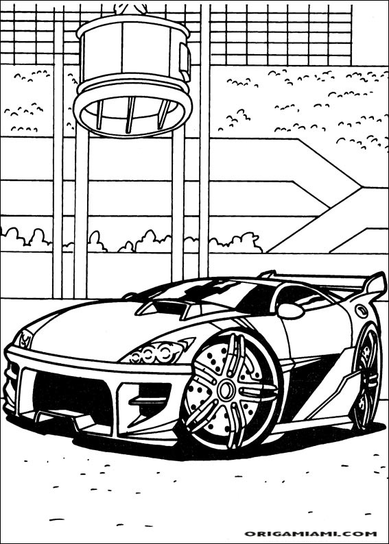 HotWheels coloring page (7)