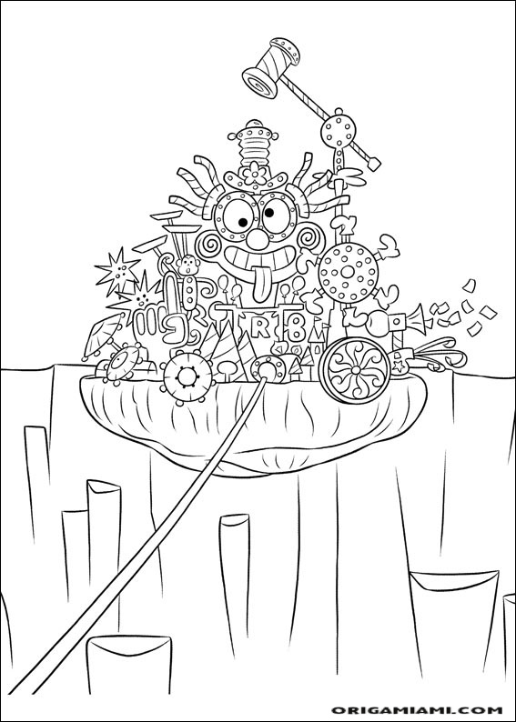 Inside Out coloring page (1)