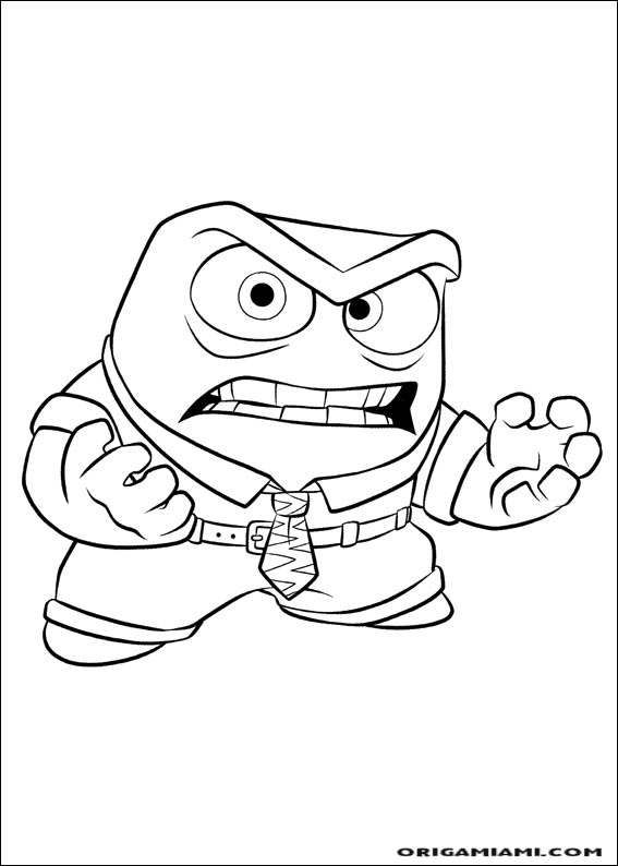 Inside Out coloring page (10)