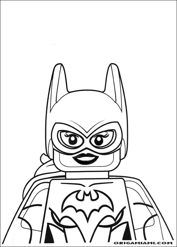 Lego Batman coloring page (2)