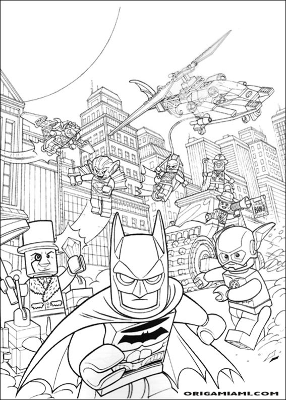 Lego Batman coloring page (20)