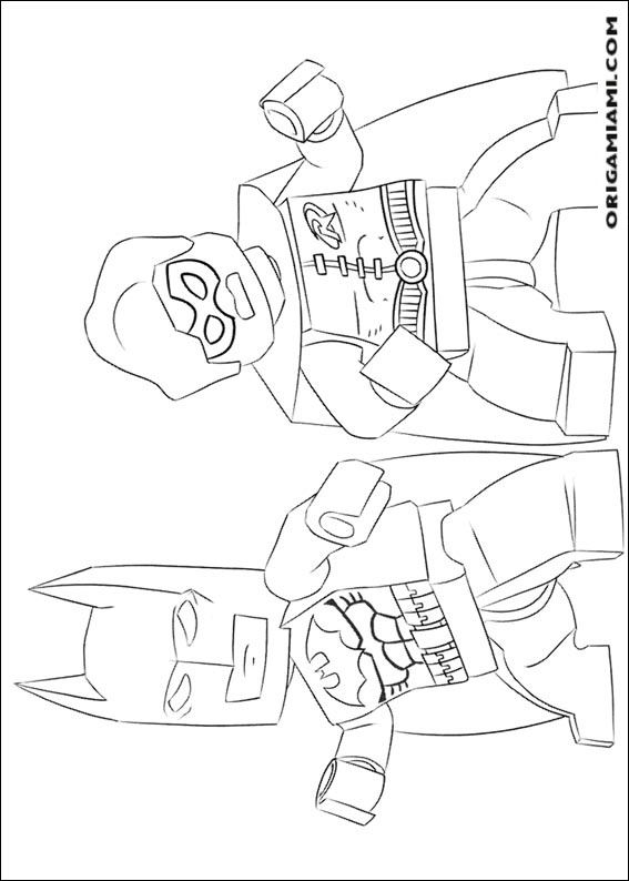 Lego Batman coloring page (4)