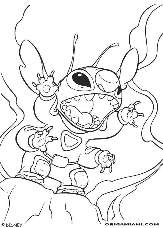 Lilo and Stitch coloring page (12)