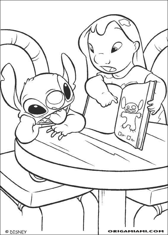 Lilo and Stitch coloring page (13)