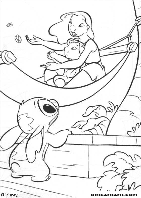 Lilo and Stitch coloring page (17)