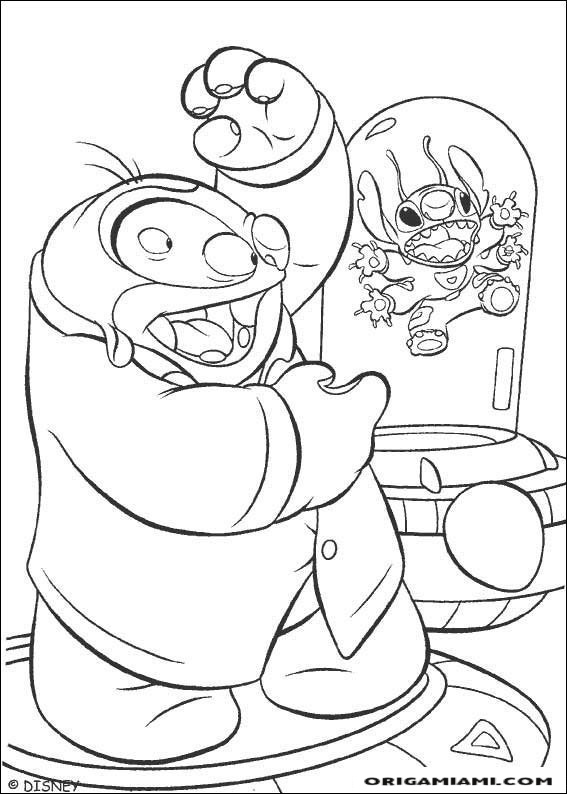 Lilo and Stitch coloring page (2)