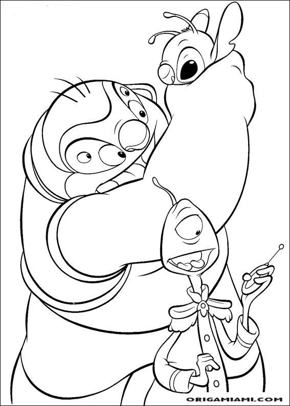 Lilo and Stitch coloring page (23)